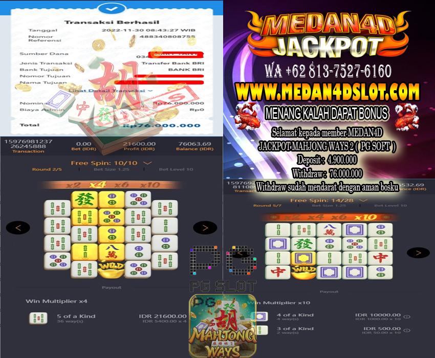 Bukti JP Medan 4D – 30 NOVEMBER 2022