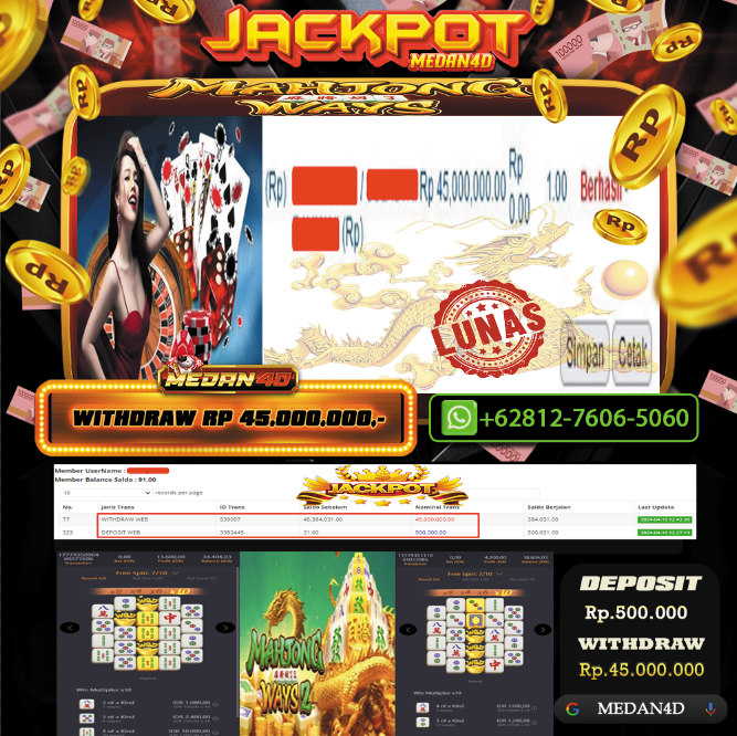 BUKTI JP MEDAN4D – 09 APRIL 2024 