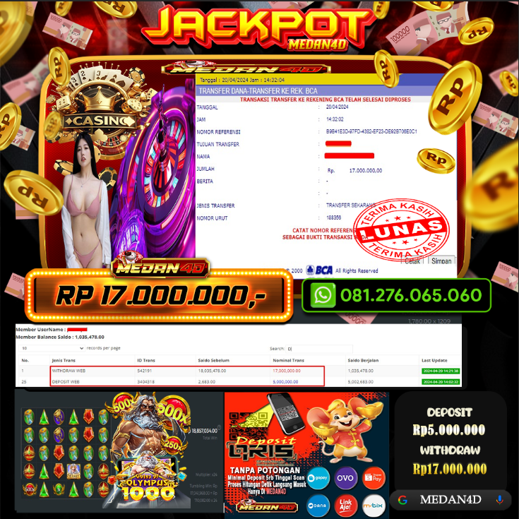 BUKTI JP MEDAN4D – 20 APRIL 2024 