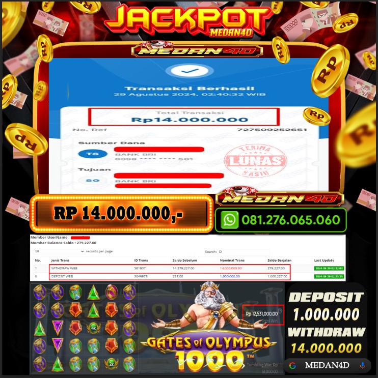 BUKTI JP MEDAN4D – 29 AGUSTUS 2024 