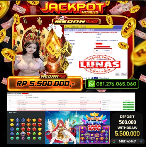 BUKTI JP MEDAN4D – 11 SEPTEMBER 2024 