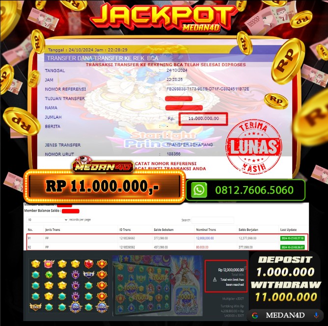 BUKTI JP MEDAN4D – 25 OKTOBER 2024 