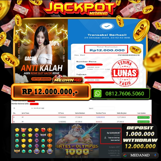 BUKTI JP MEDAN4D – 25 OKTOBER 2024 