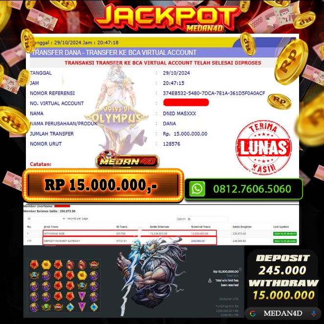 BUKTI JP MEDAN4D – 29 OKTOBER 2024 