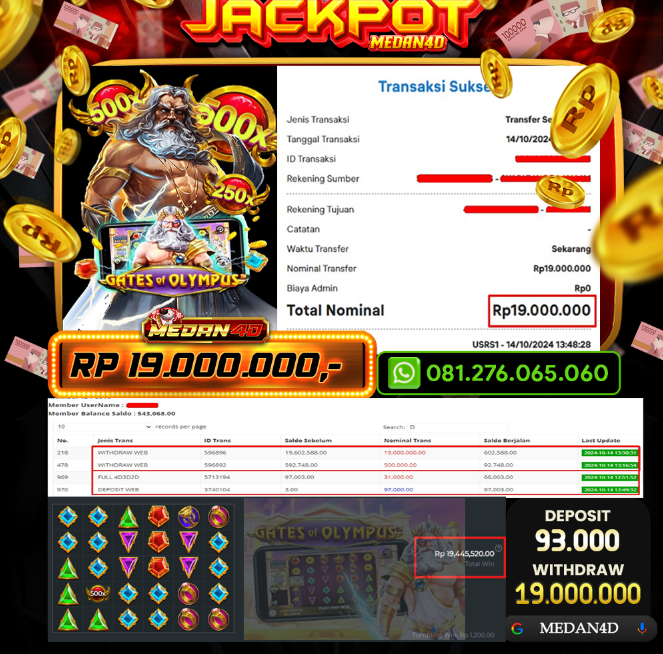 BUKTI JP MEDAN4D – 14 OKTOBER 2024 